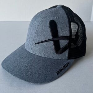 Bauer Hockey SnapBack Trucker Mesh Back Hat Men’s One Size
